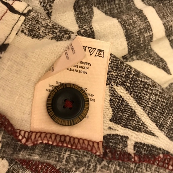 HD in Paris Anthropologie Cropped Floral Tank SZ 2 - Picture 7 of 8